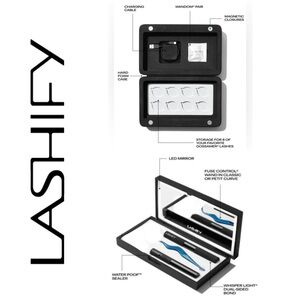 NEW Lashify ✨ White LED Light Control Kit • Sapphire Petite Wand